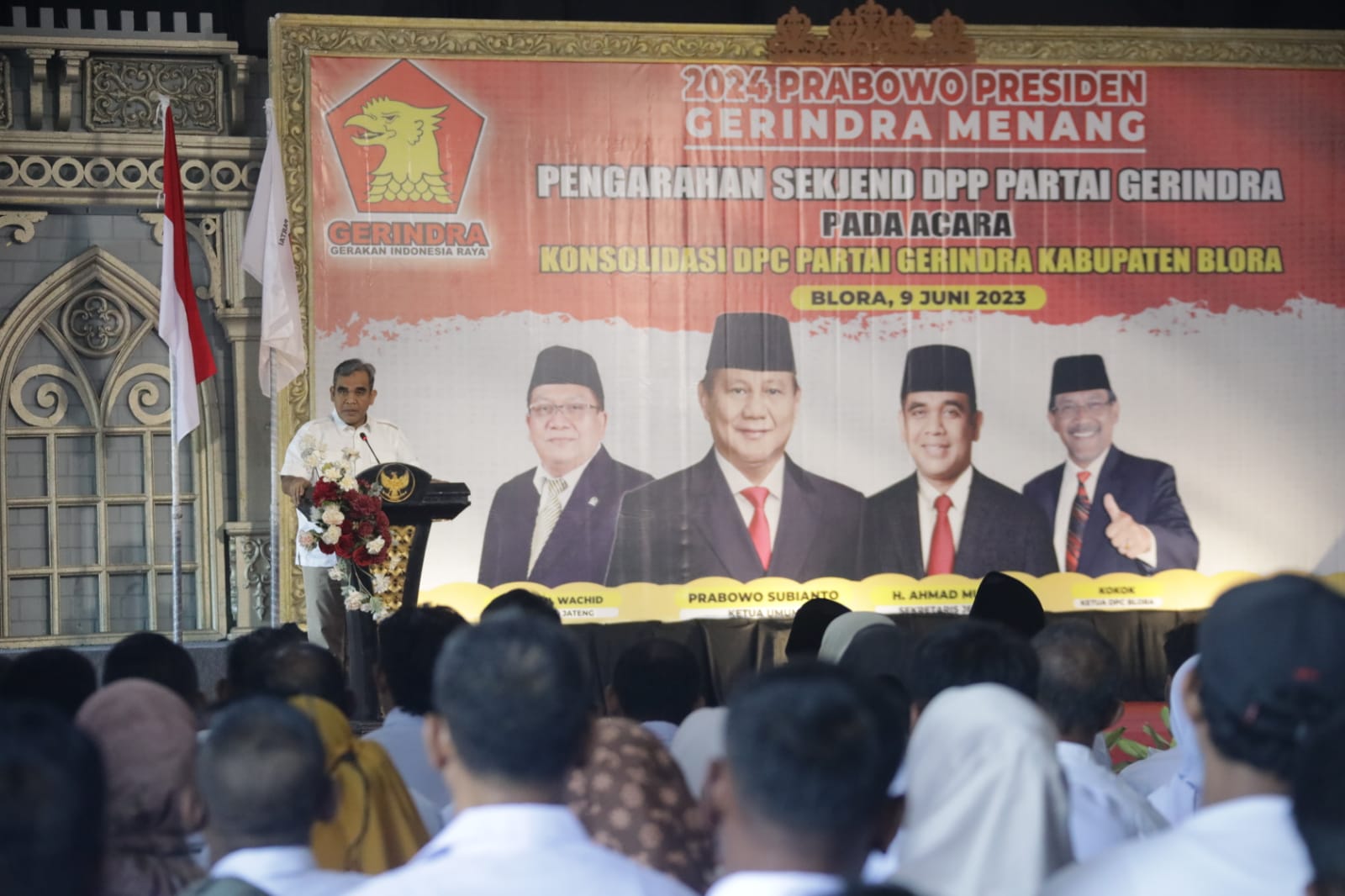 sekjen partai gerinda ahmad muzani